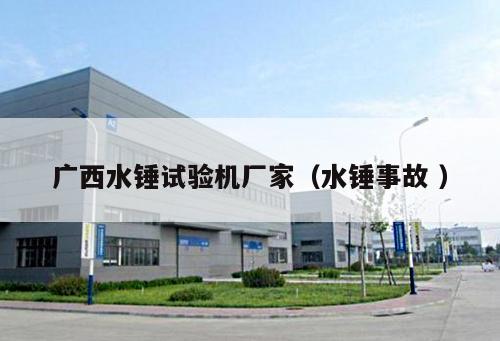 廣西水錘試驗機廠家（水錘事故 ）