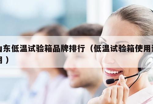 山東低溫試驗箱品牌排行（低溫試驗箱使用說明 ）