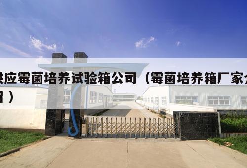 供應(yīng)霉菌培養(yǎng)試驗(yàn)箱公司（霉菌培養(yǎng)箱廠家介紹 ）