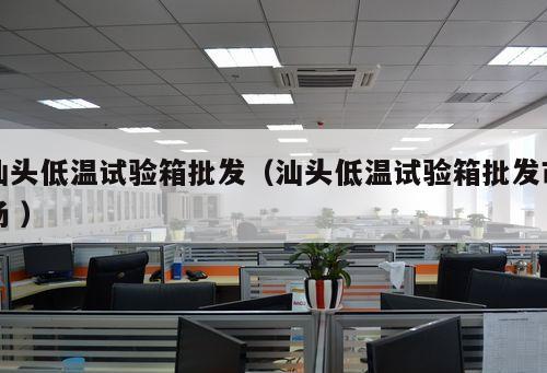 汕頭低溫試驗(yàn)箱批發(fā)（汕頭低溫試驗(yàn)箱批發(fā)市場(chǎng) ）