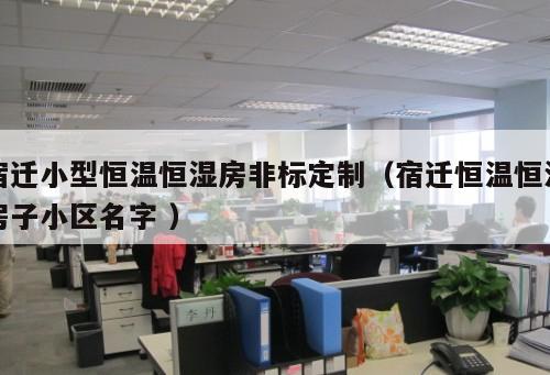宿遷小型恒溫恒濕房非標定制（宿遷恒溫恒濕房子小區(qū)名字 ）
