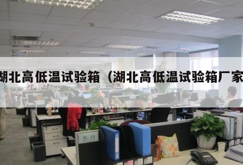 湖北高低溫試驗(yàn)箱（湖北高低溫試驗(yàn)箱廠家 ）